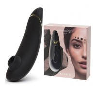 Бесконтактный вакуумно-волновой стимулятор клитора Womanizer Premium черный
