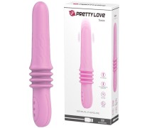 Розовый вибратор Susie с поступательными движениями