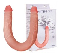 Двусторонний фаллоимитатор Wild Instinct