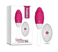 Розовое виброяйцо с беспроводным пультом Ijoy Remote Control Egg