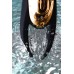 Необычный клиторальный стимулятор Wave черный с золотом - фото 6