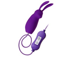 Фиолетовое виброяйцо A-Toys Bunny