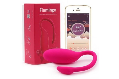 Смарт-вибратор с Bluetooth-управлением Magic Motion Flamingo