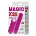 Беспроводной вибростимулятор фиолетовый Magic X20 - фото 6