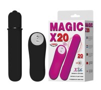 Беспроводной вибростимулятор Magic X20 черный