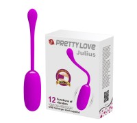Перезаряжаемое виброяйцо Pretty Love Julius фиолетовое