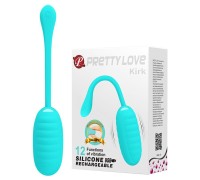 Перезаряжаемое виброяйцо Pretty Love Kirk мятное