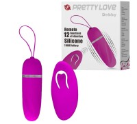 Вибро-яйцо с беспроводным управлением Pretty Love Debby