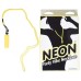 Вибро-пуля желтого цвета на шнурке Neon Party Vibe Necklace - фото