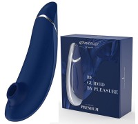 Бесконтактный вакуумно-волновой стимулятор клитора Womanizer Premium синий