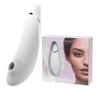 Бесконтактный вакуумно-волновой стимулятор клитора Womanizer Premium белый