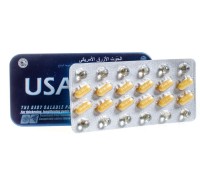 Мужская виагра Usa blue shark (акулий хрящ) 24 капсулы