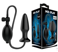 Анальная пробка Mr Play расширяющаяся из латекса