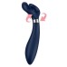 DEMO Многофункциональный вибратор Satisfyer Partner Multifun 3 Blue - фото 3