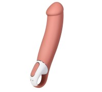 DEMO Классический вибратор Satisfyer Vibes Master телесного цвета