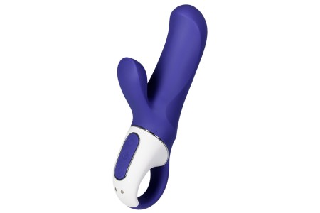 DEMO Фиолетовый вибратор Satisfyer Magic Bunny для точки G с клиторальным стимулятором