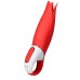 DEMO Красный вибратор Satisfyer Vibes Power Flower - фото