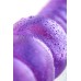 Двусторонний фаллоимитатор из фиолетового стекла Sexus Glass 22 см - фото 2