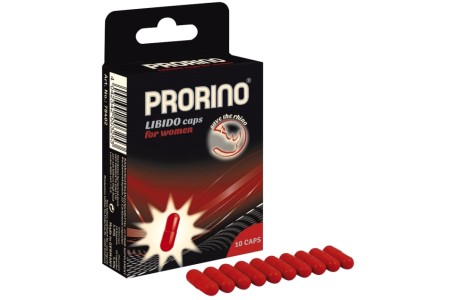 Биологически активная добавка для женщин Prorino Ero black line Libido Caps 10 капсул