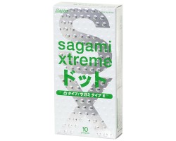 Презервативы с пупырышками ультратонкие Sagami Xtreme Type-E 10 шт