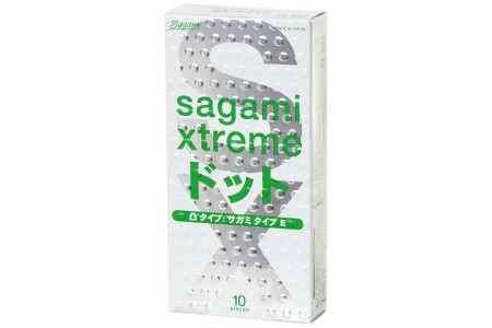 Презервативы с пупырышками ультратонкие Sagami Xtreme Type-E 10 шт
