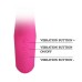 Перезаряжаемый вибратор Pretty Love Carina с клиторальной стимуляцией розовый - фото 5