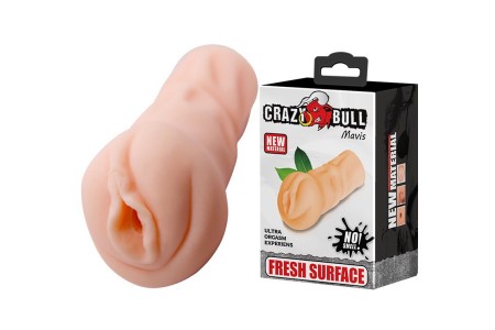 Компактный мастурбатор-вагина Crazy Bull Mavis