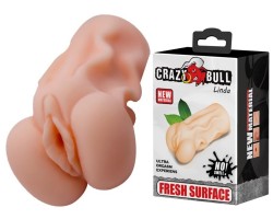 Компактный мастурбатор-вагина Crazy Bull Linda