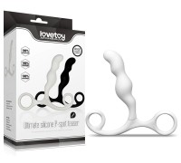 Массажер простаты Ultimate Silicone P-spot Teaser белый