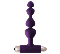 Анальная цепочка с вибрацией Spice It Up Excellence фиолетовая
