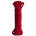 Красная веревка для бондажа Party Hard Tender 10 м - фото 1