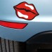 Виниловая наклейка на авто Красные губы - фото 1