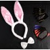 Эротический набор Во власти страсти: Девушка-плейбой - ободок с ушками, галстук-бабочка, 10 карт - фото 1