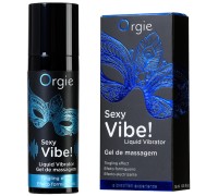 Гель Orgie Sexy Vibe Liquid Vibrator с эффектом вибрации, 15 мл