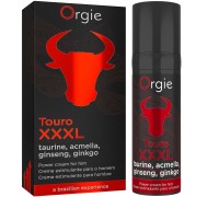 Возбуждающий крем для усиления эрекции Orgie Touro XXXL с эффектом увеличения пениса 15 мл