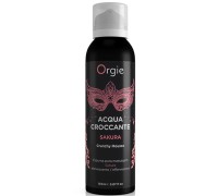 Шипучая увлажняющая пена для чувственного массажа Orgie Acqua Croccante Sakura, 150 мл