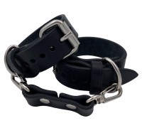 Классические наручники из натуральной кожи