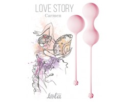 Набор вагинальных шариков Love Story Carmen Tea Rose