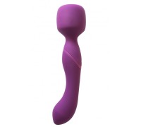 Двусторонний вибромассажер с подогревом Heating Wand Purple