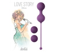 Набор вагинальных шариков Love Story Diva Lavender