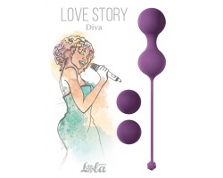 Набор вагинальных шариков Love Story Diva Lavender