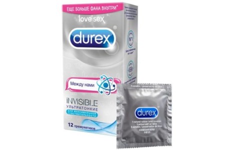 Презервативы Durex №12 Invisible ультратонкие