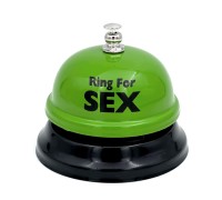Звонок настольный Ring For Sex зеленый