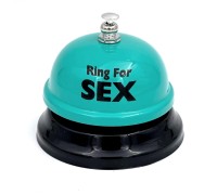 Звонок настольный Ring For Sex бирюзовый