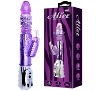 Вибратор-ротатор Hi-Tech с поступательными движениями Alice