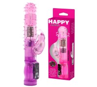 Вибратор Hi-Tech с ротацией Chirpy Rabbit