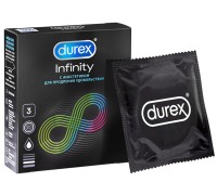 Презервативы Durex №3 Infinity гладкие с анестетиком