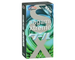 Презервативы с мятой Sagami Xtreme Mint 10 шт