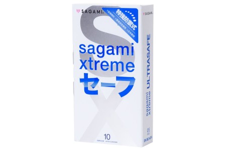 Презервативы с продлевающим эффектом Sagami Xtreme Ultrasafe 10 шт