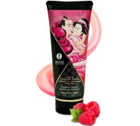 Съедобный массажный крем Shunga Raspberry Feeling со вкусом малины 200 мл